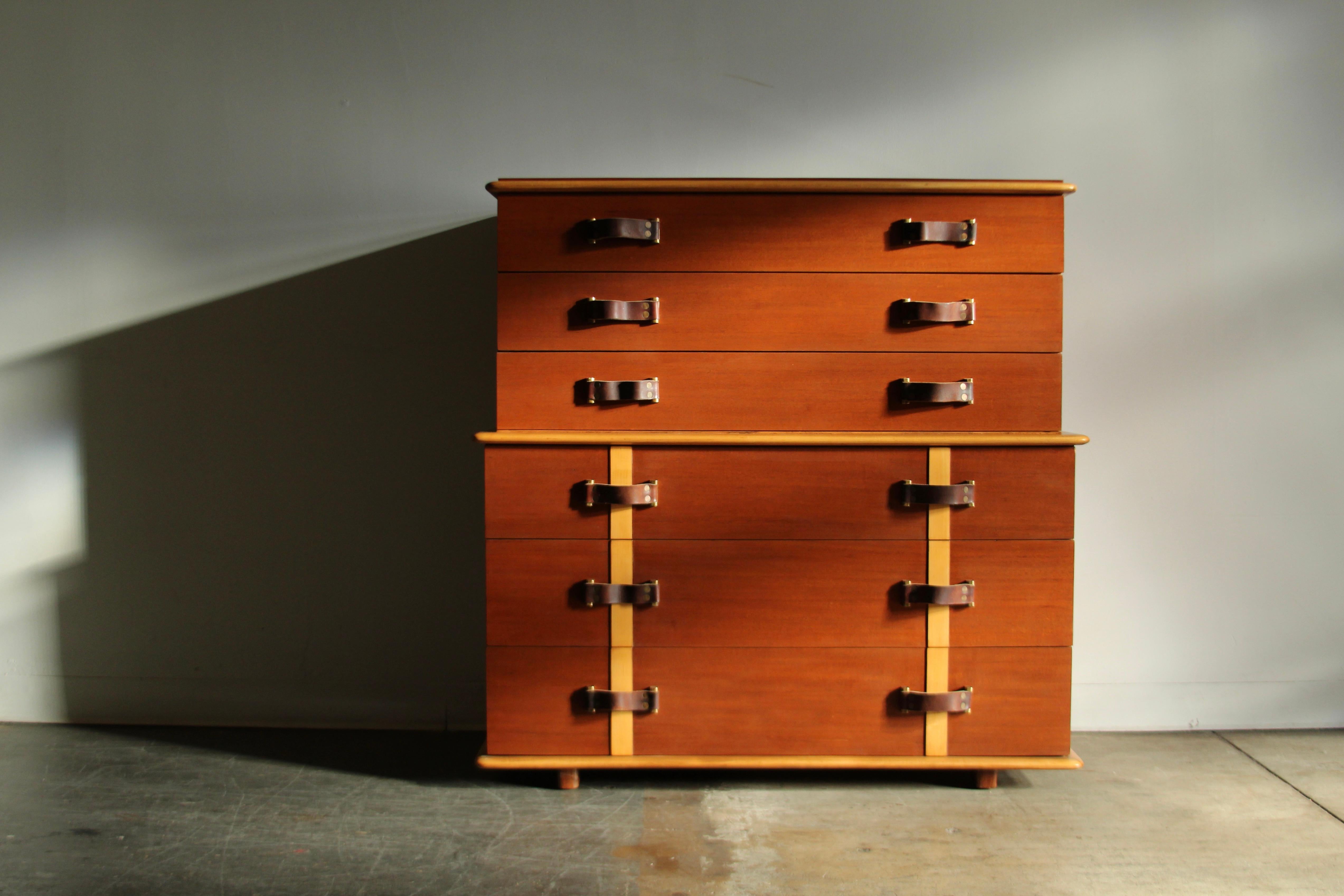 Mid-20th Century Paul Frankl Mahogany 