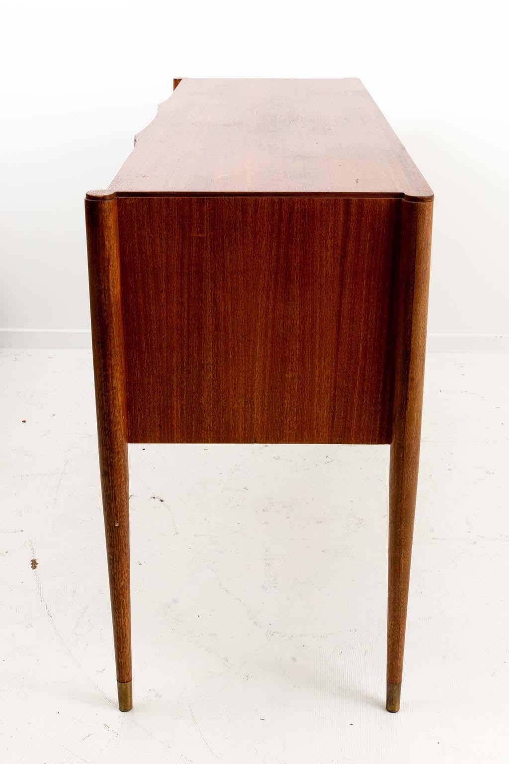 Paul Frankl Mahogony Side Board For Sale 4