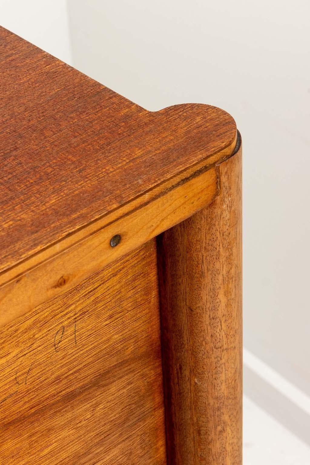 Paul Frankl Mahogony Side Board For Sale 6