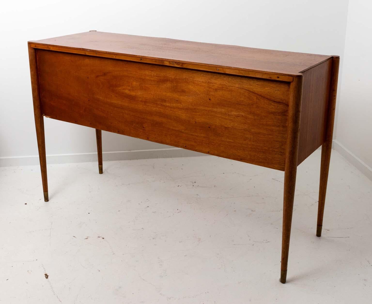 Paul Frankl Mahogony Side Board For Sale 7