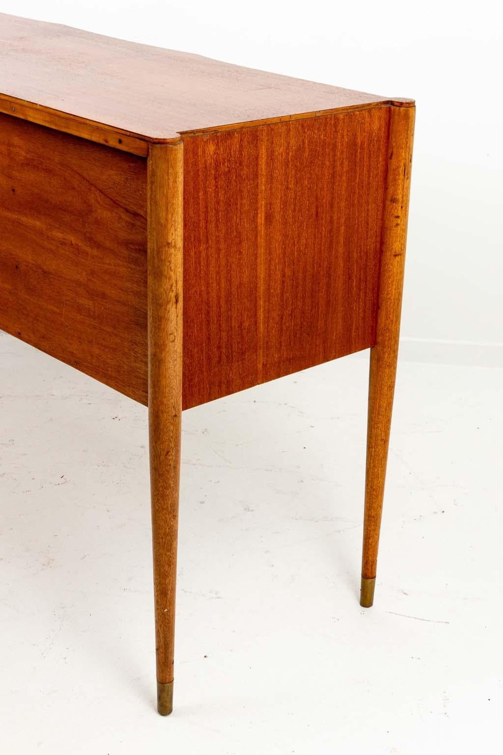 Paul Frankl Mahogony Side Board For Sale 8
