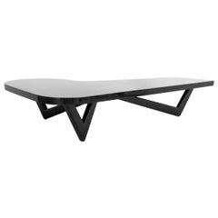 Paul Frankl Manner Black Boomerang Low Table