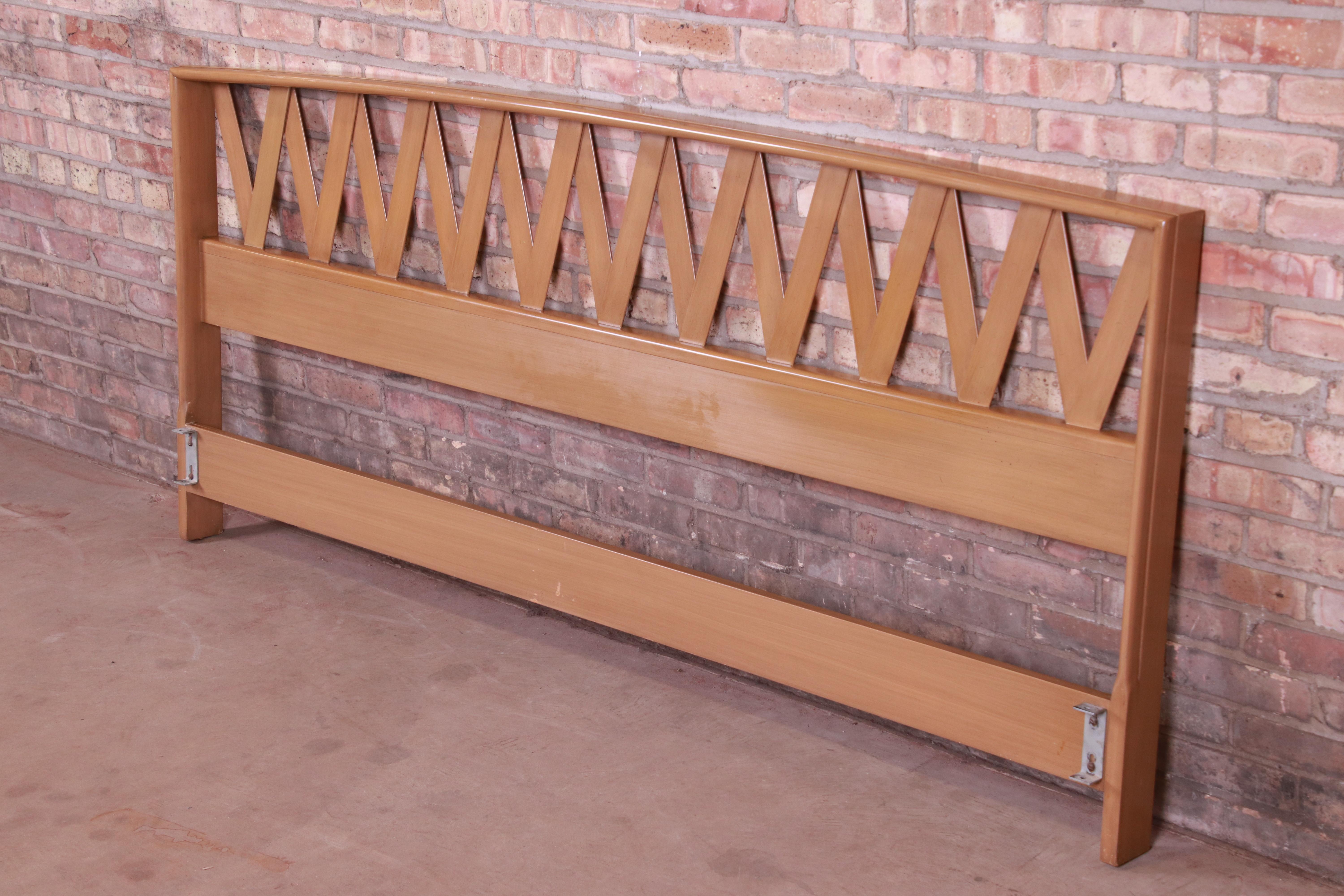 mahogany king headboard