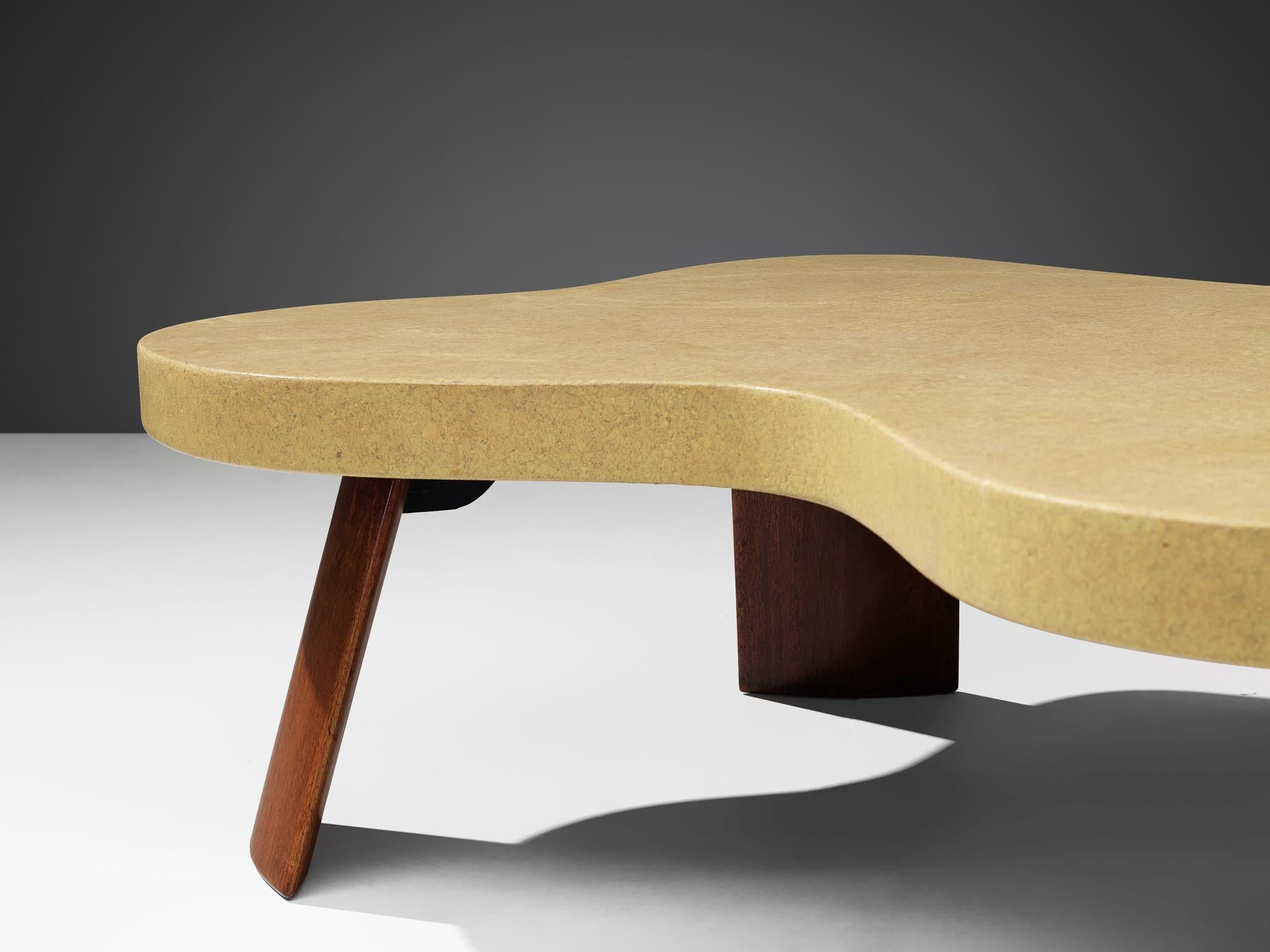 paul frankl cork coffee table