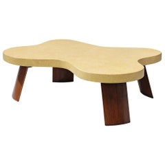 Paul Frankl Model 5005 Coffee Table in Cork