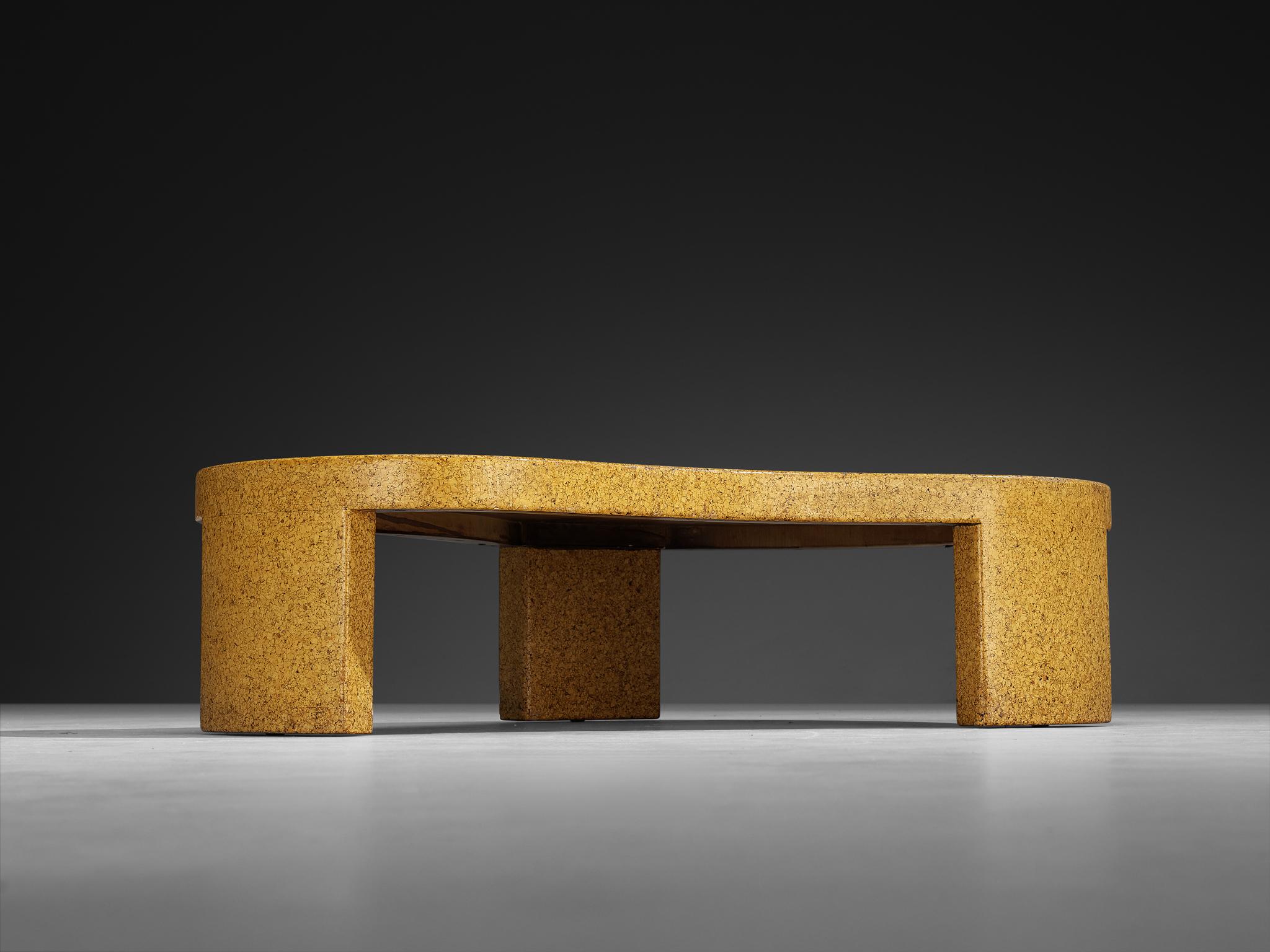 Paul Frankl Modell '5025' Couchtisch aus Kork (amerikanisch) im Angebot