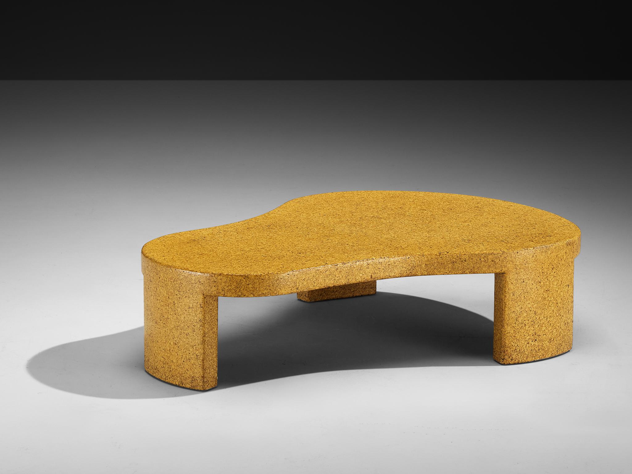 Paul Frankl Modell '5025' Couchtisch aus Kork (Mitte des 20. Jahrhunderts) im Angebot