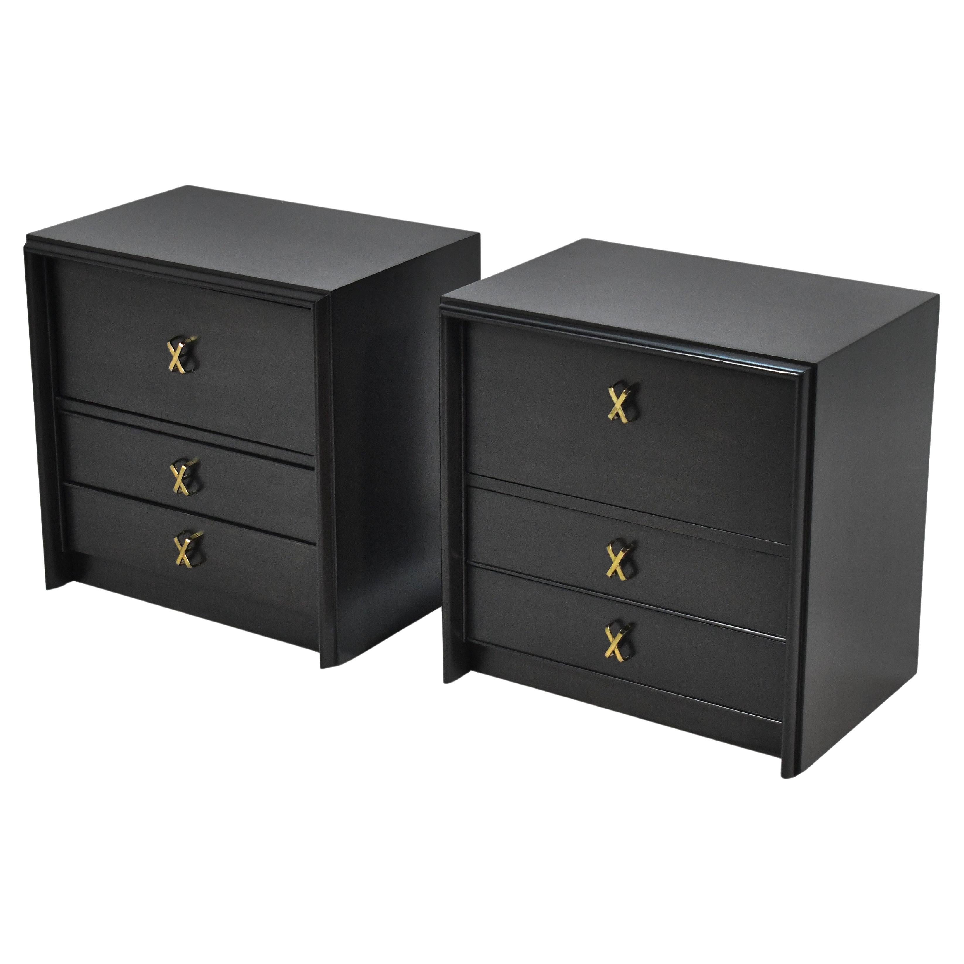 Paul Frankl Night Stands by Johnson Furniture