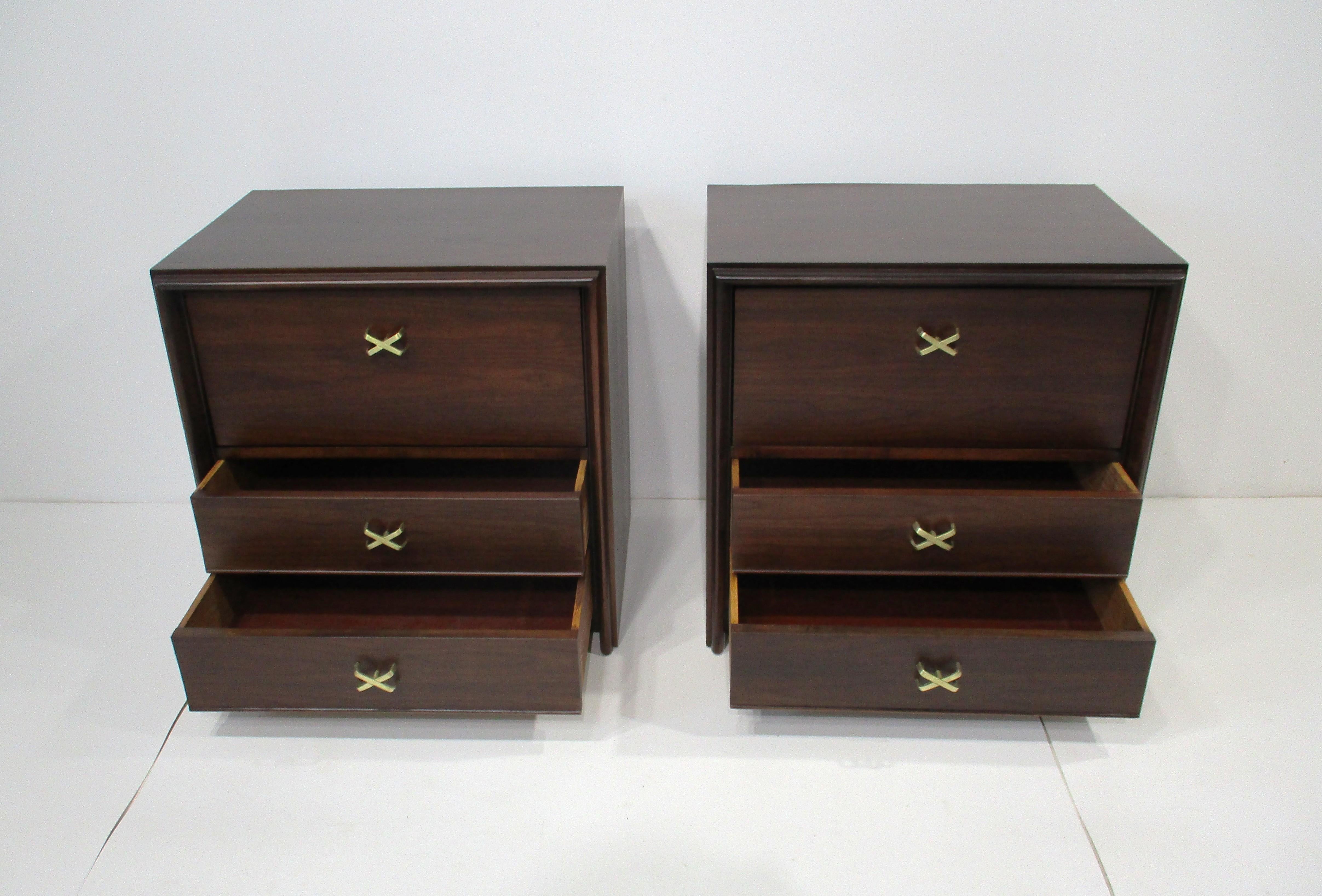 Paul Frankl Nightstands for Johnson Brothers 5