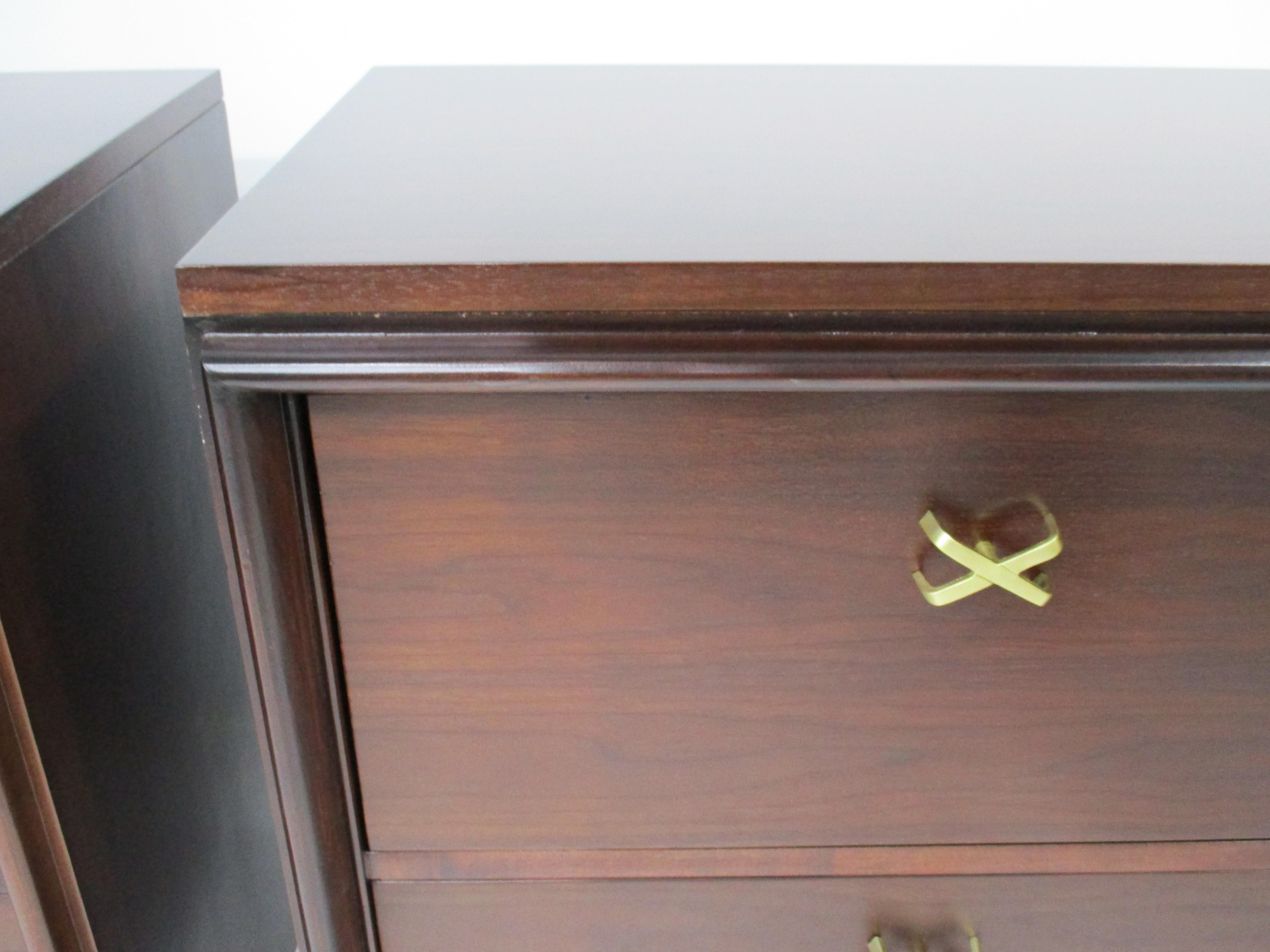 Tables de nuit Paul Frankl pour Johnson Brothers 5