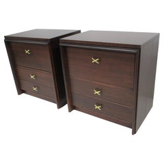 Paul Frankl Nightstands for Johnson Brothers