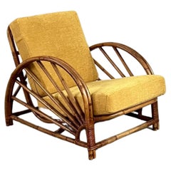 Retro Paul Frankl Rattan Chair 
