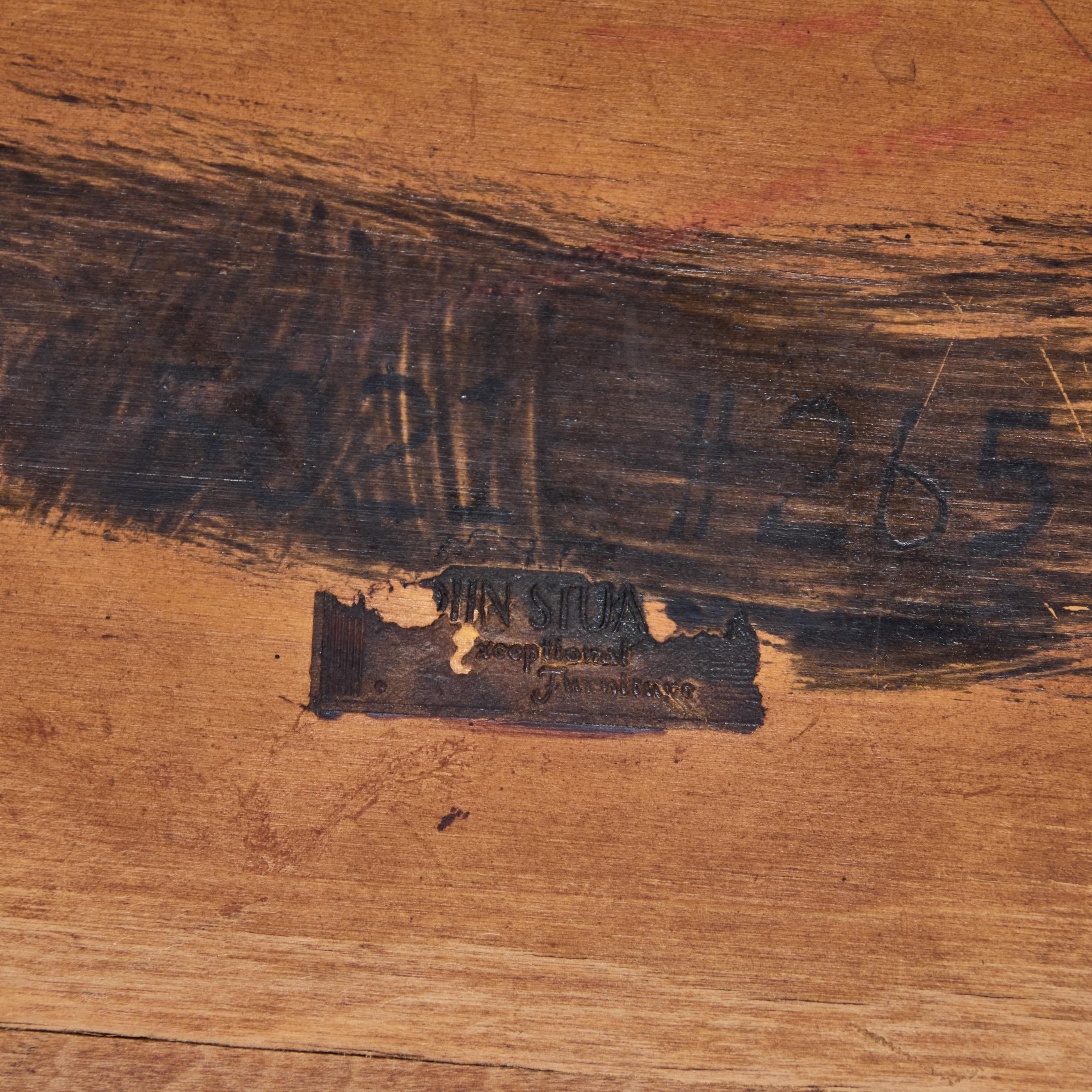 Table basse ronde en liège Paul Frankl pour Johnson Furniture Co. en vente 7