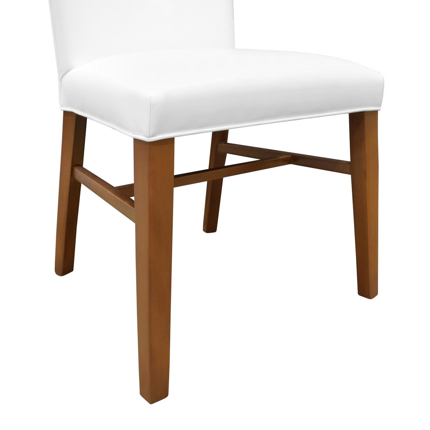 Mid-Century Modern Paul Frankl Set of 4 Plunging Neckline Dining/Game Chairs 1950s