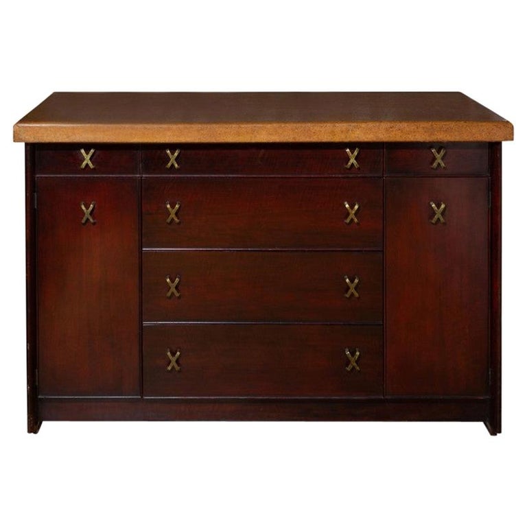 Paul Frankl Sideboard by Johnson Furniture Co. For Sale at 1stDibs