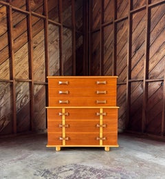 Paul Frankl " Station Wagon " Hochkommode für Johnson Furniture, um 1945