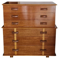 Paul Frankl Station Wagon HochkommodeJohnson Furniture 1950s