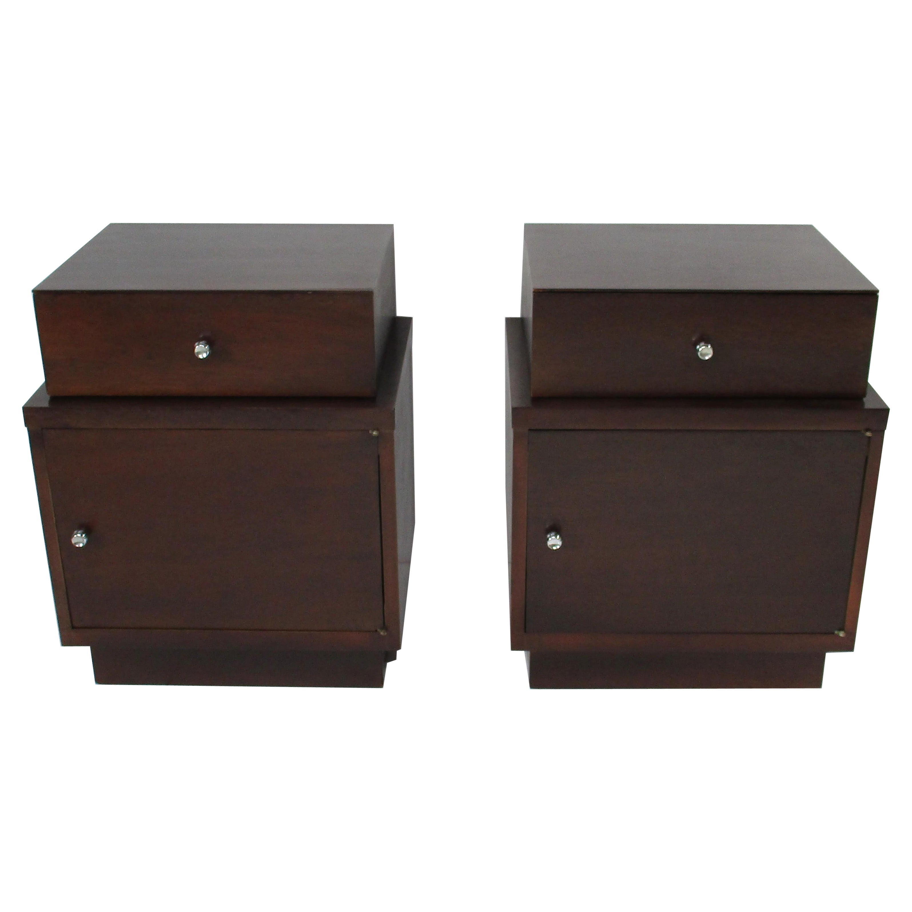 Tables de nuit / tables d'appoint Art déco de style Paul Frankl en vente