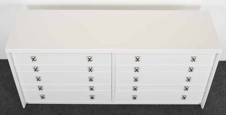 Paul Frankl Ten Drawer Dresser 1940s For Sale At 1stdibs