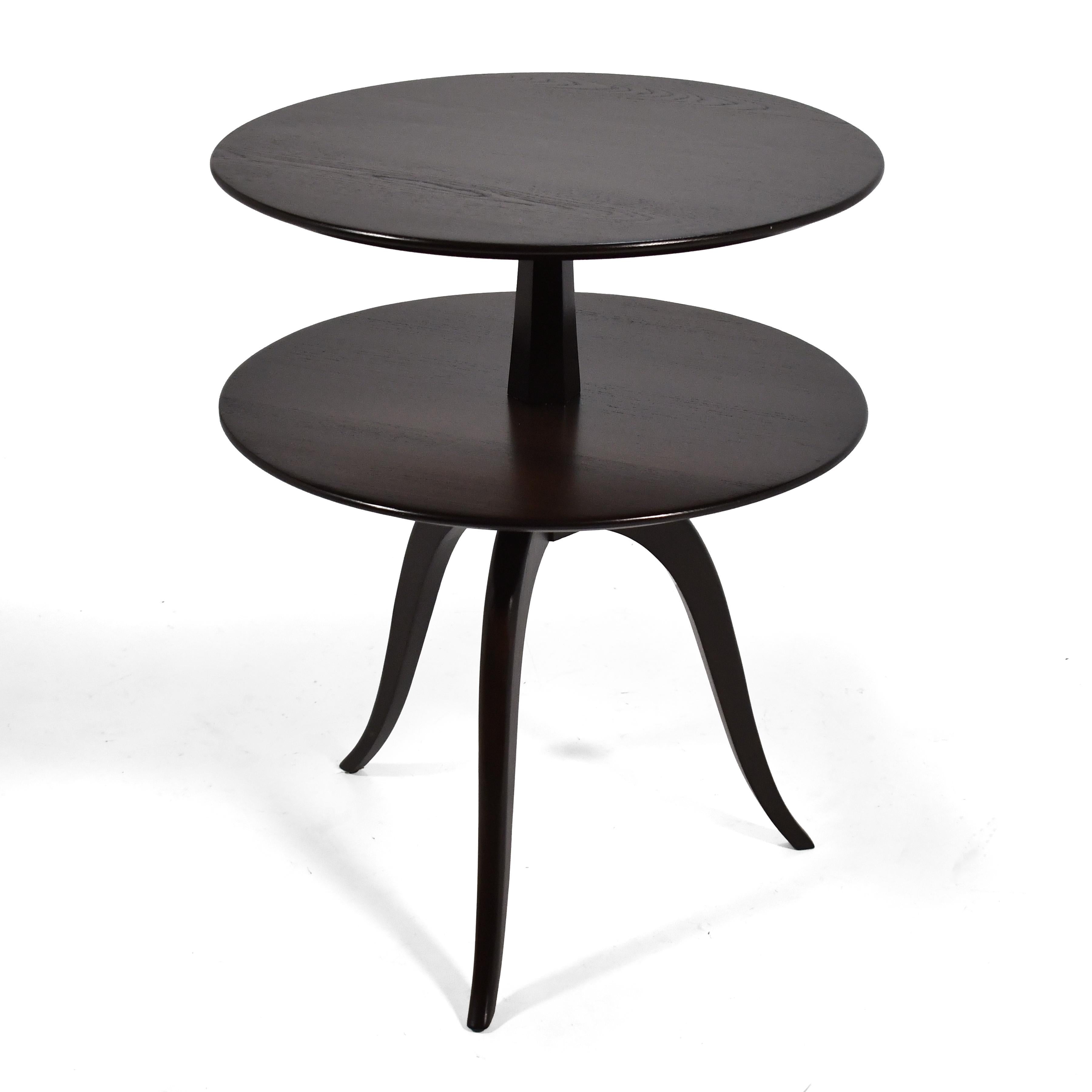 American Paul Frankl Two-Tiered Table by Brown-Saltman