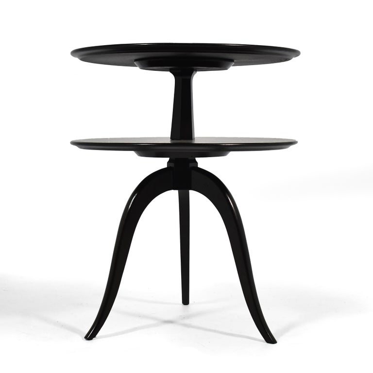 Paul Frankl Two-Tiered Table by Brown-Saltman For Sale 1