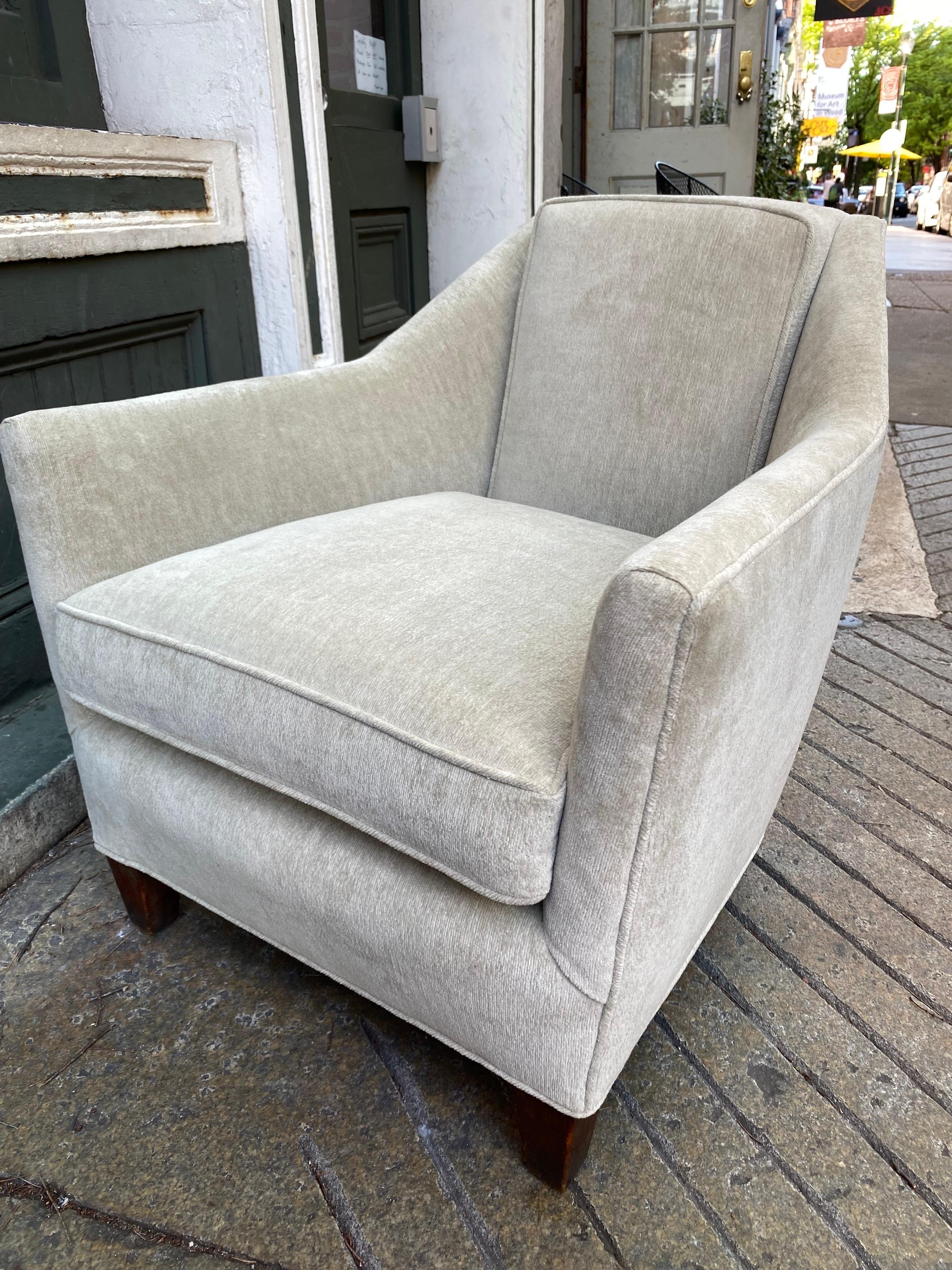 Upholstery Paul Frankl Upholstered Lounge Chair