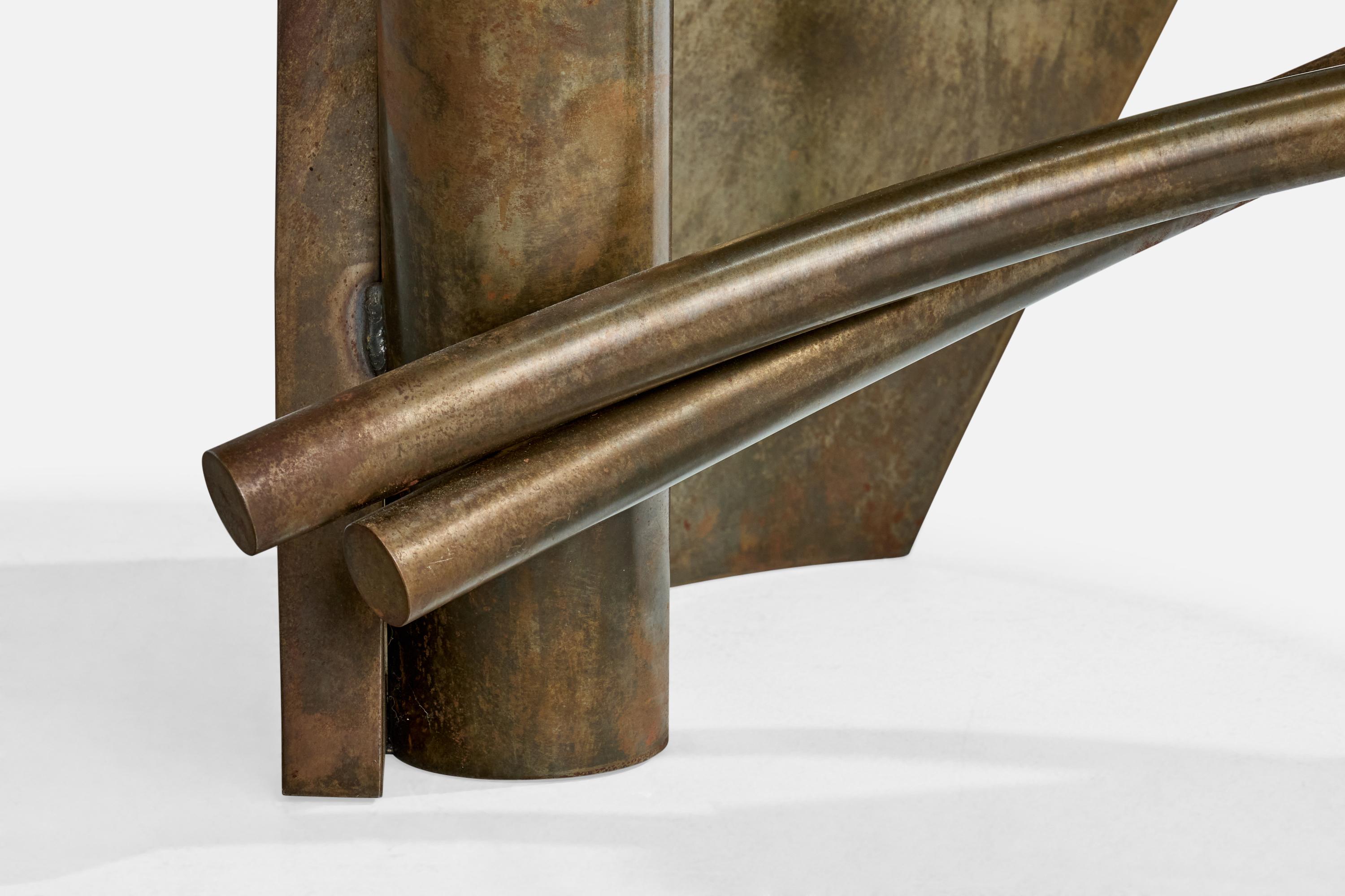Paul Freundt, table basse, bronze, verre, États-Unis, années 2000 en vente 3