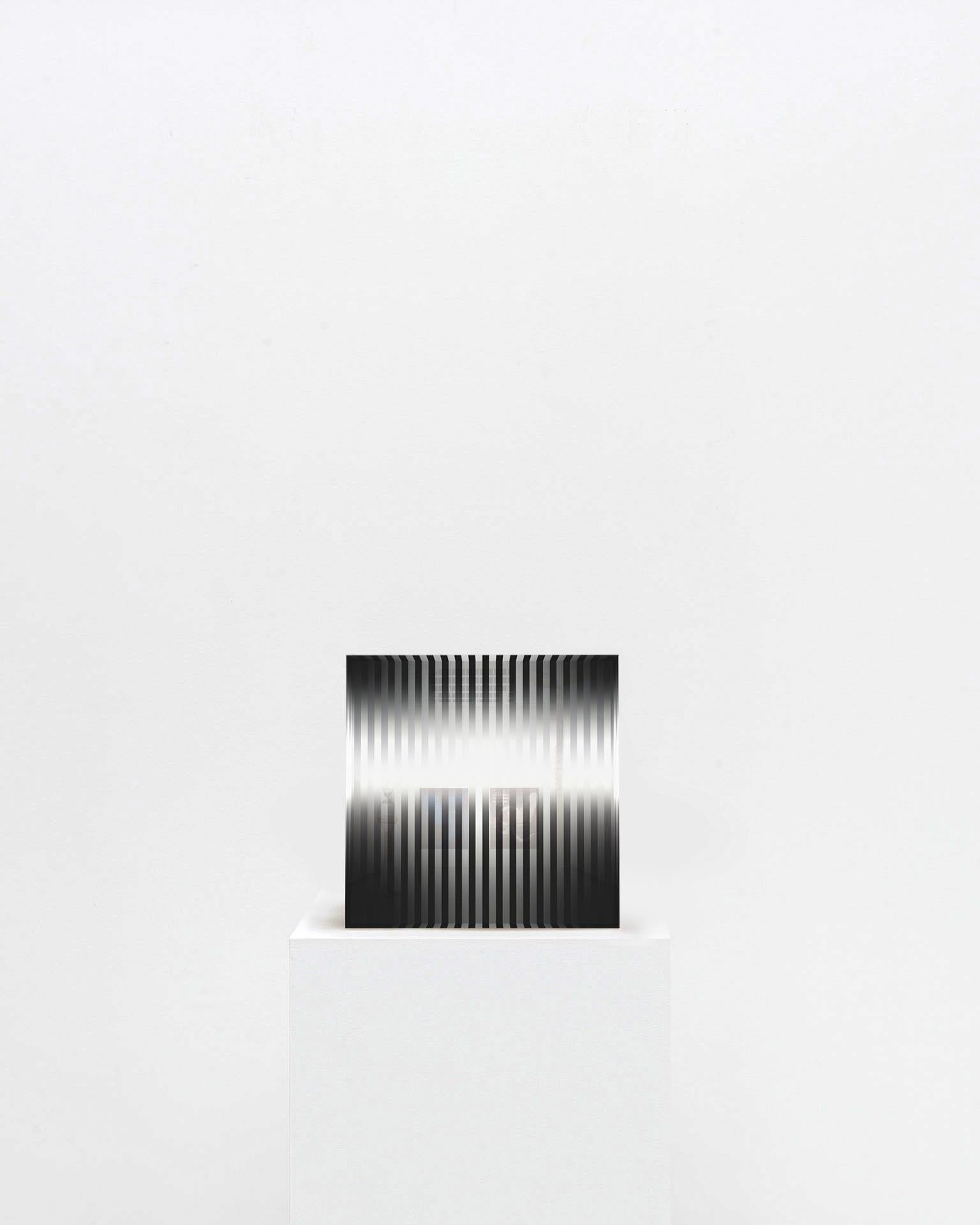 Art contemporain français de Paul Gallaud - Acrylique Osmose Bande 01 en vente 1