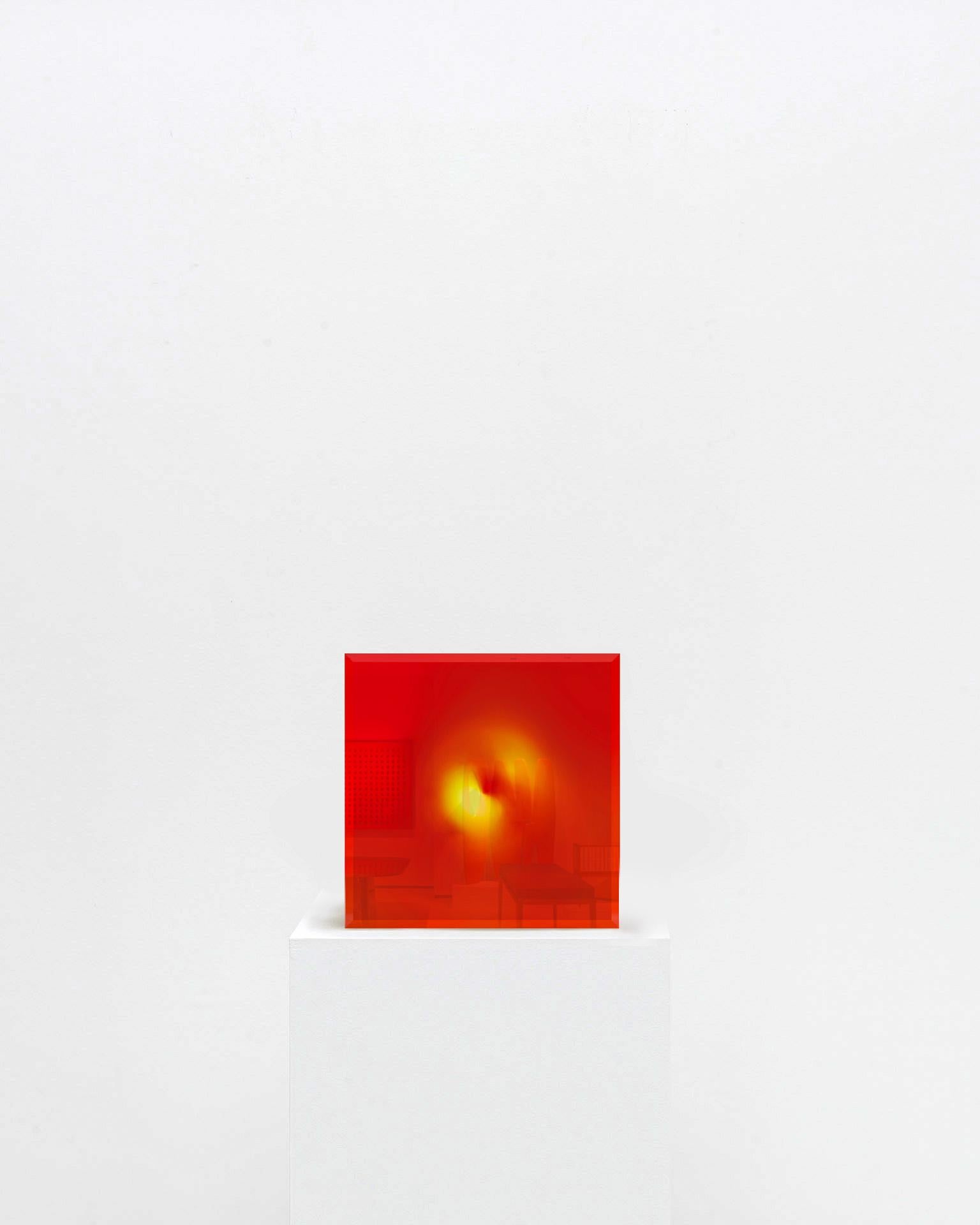 Französische Zeitgenössische Kunst von Paul Gallaud - Acrylic Osmose Solaire im Angebot 1