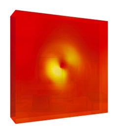Art contemporain français de Paul Gallaud - Acrylique Osmose Solaire