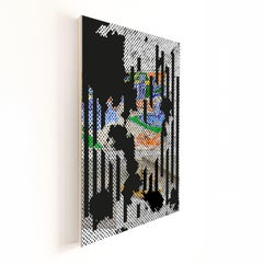 French Contemporary Art by Paul Gallaud - Osmose Bande de 2 No. 11