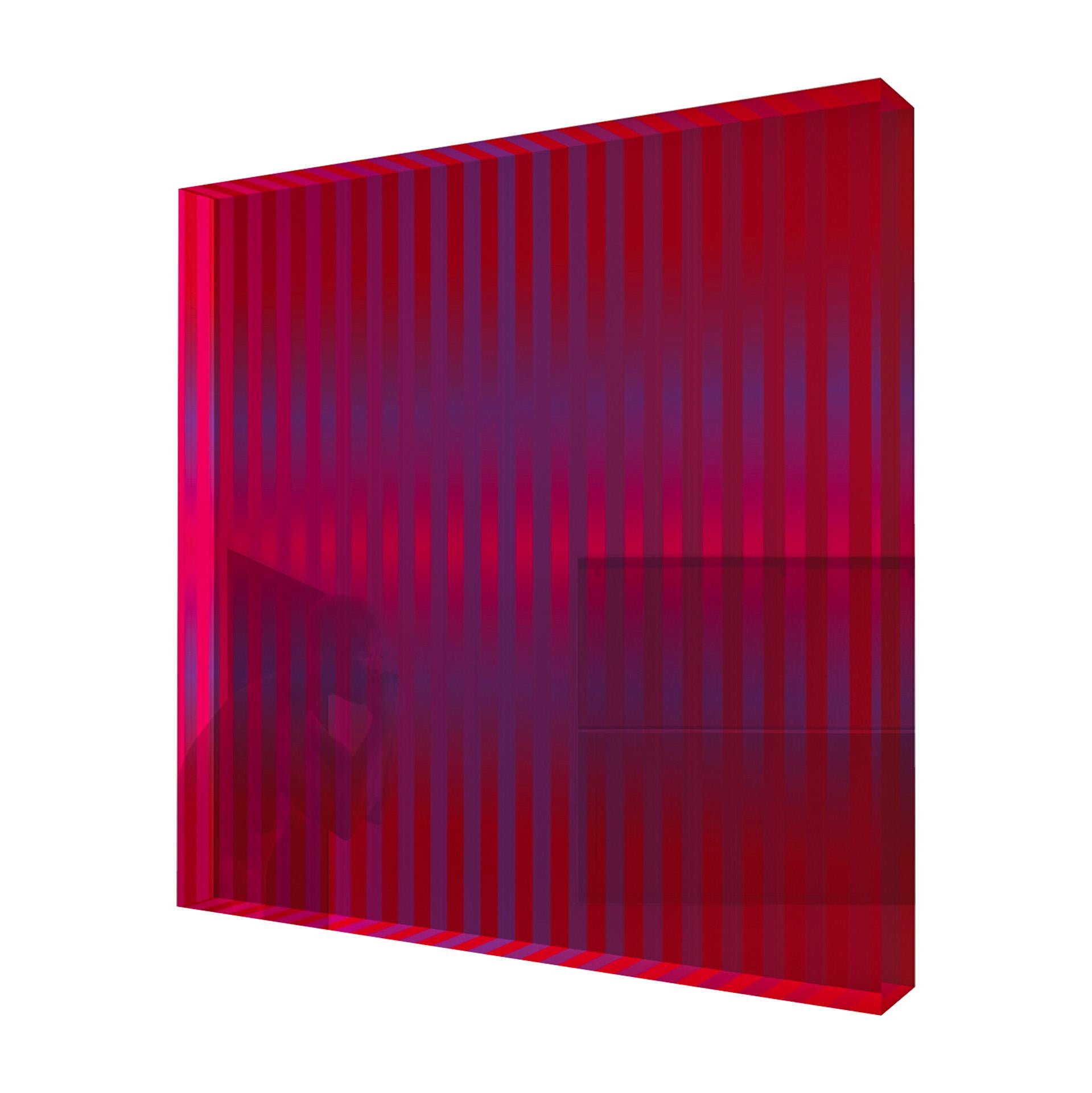 Arte Contemporáneo Francés de Paul Gallaud - Acrílico Osmose Bande 03 en venta 1