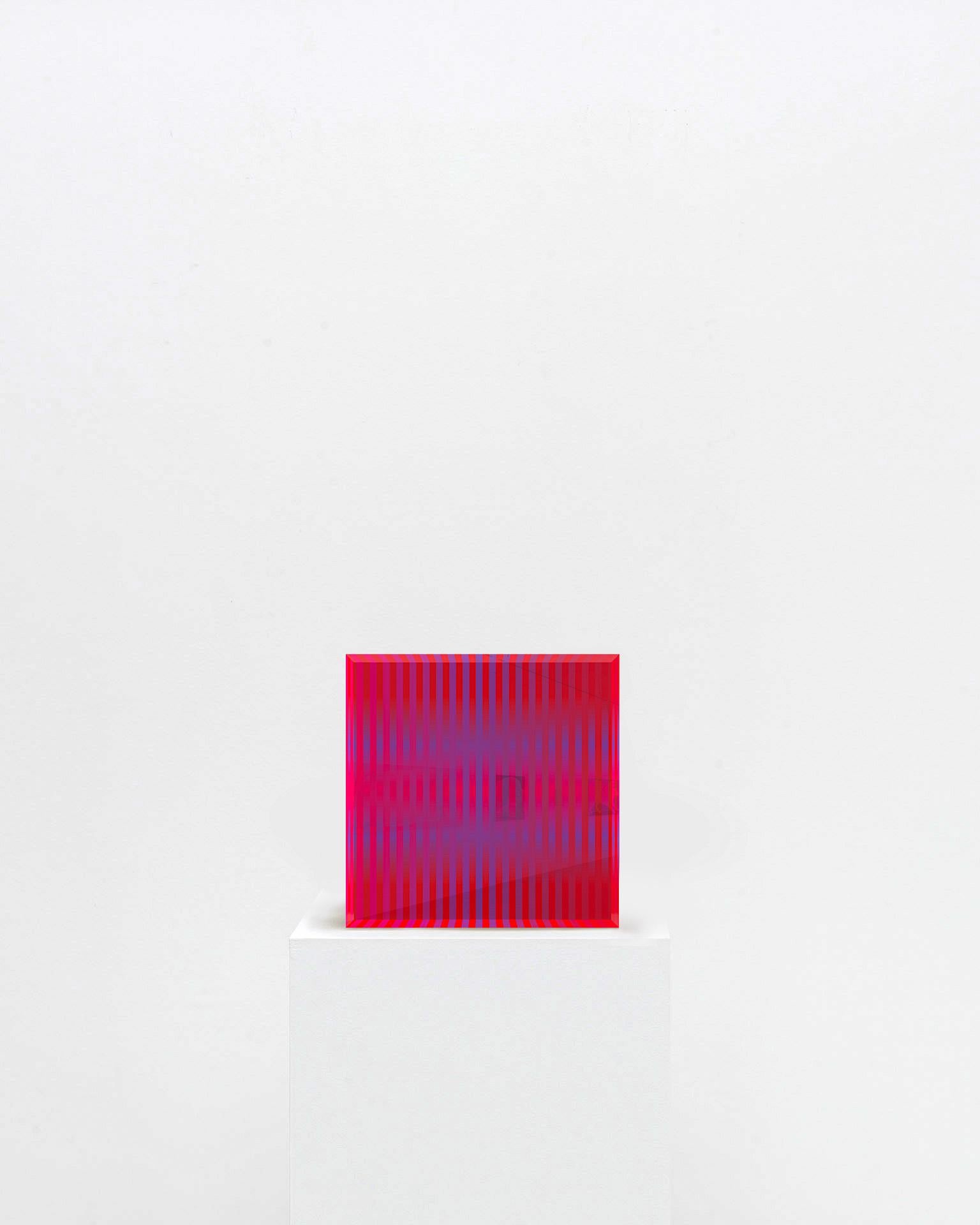 Arte Contemporáneo Francés de Paul Gallaud - Acrílico Osmose Bande 03