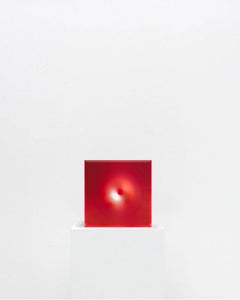 Arte Contemporáneo Francés de Paul Gallaud - Acrílico Osmose Solaire Rouge