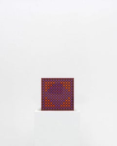 Arte contemporáneo francés de Paul Gallaud - Variaciones acrílicas Carres 01