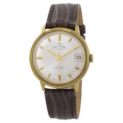 Paul Garnier Calatrava Date Automatic Rolled Gold Plate