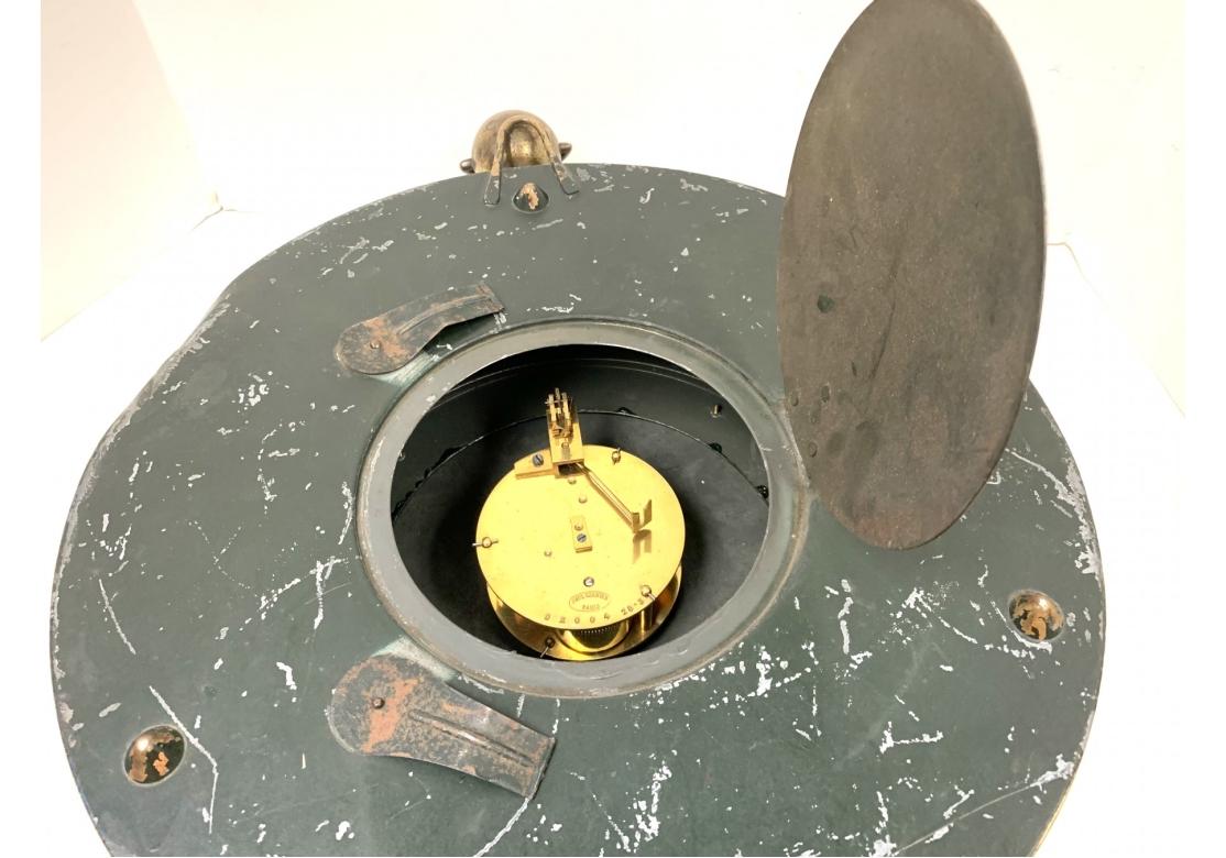 Paul Garnier Paris France Tole Wall Clock - For Restoration For Sale 3