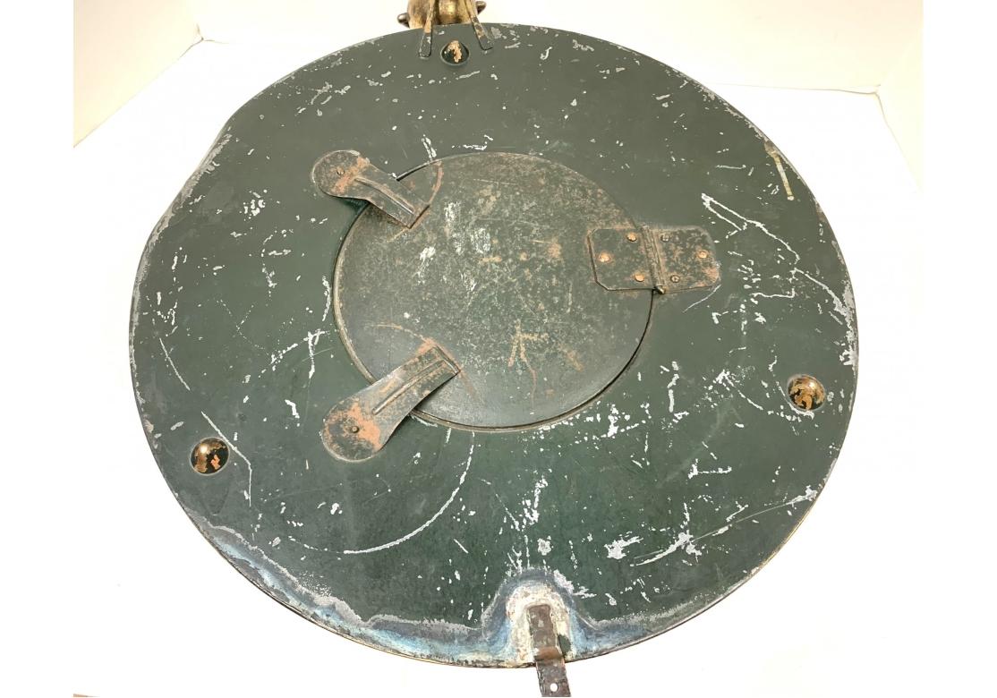 Paul Garnier Paris France Tole Wall Clock - For Restoration For Sale 5