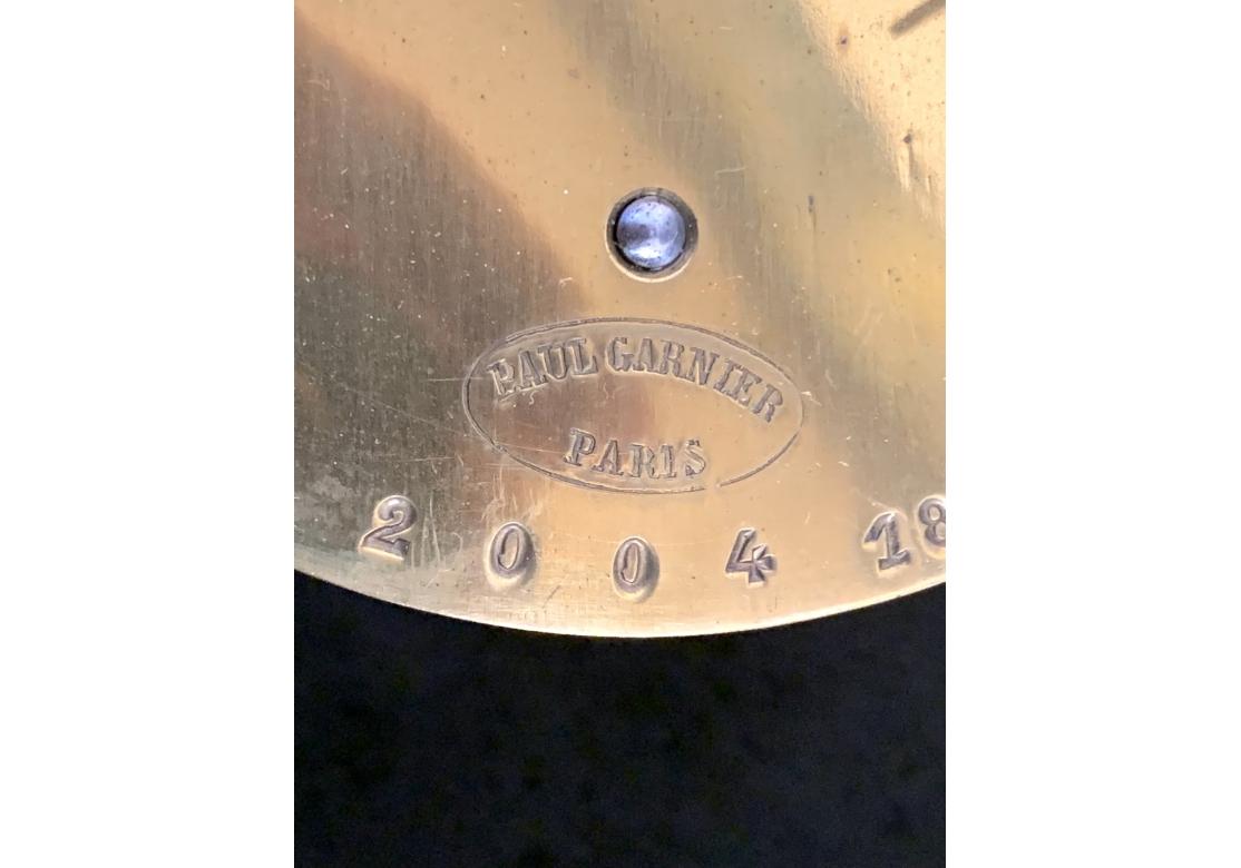 Paul Garnier Paris France Tole Wall Clock - For Restoration For Sale 1
