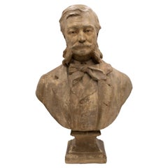 Paul Gasq Terra-Cotta Gentleman Bust