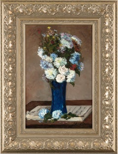 Fleurs Dans Un Vase Avec Partition Musicale By Paul Gauguin