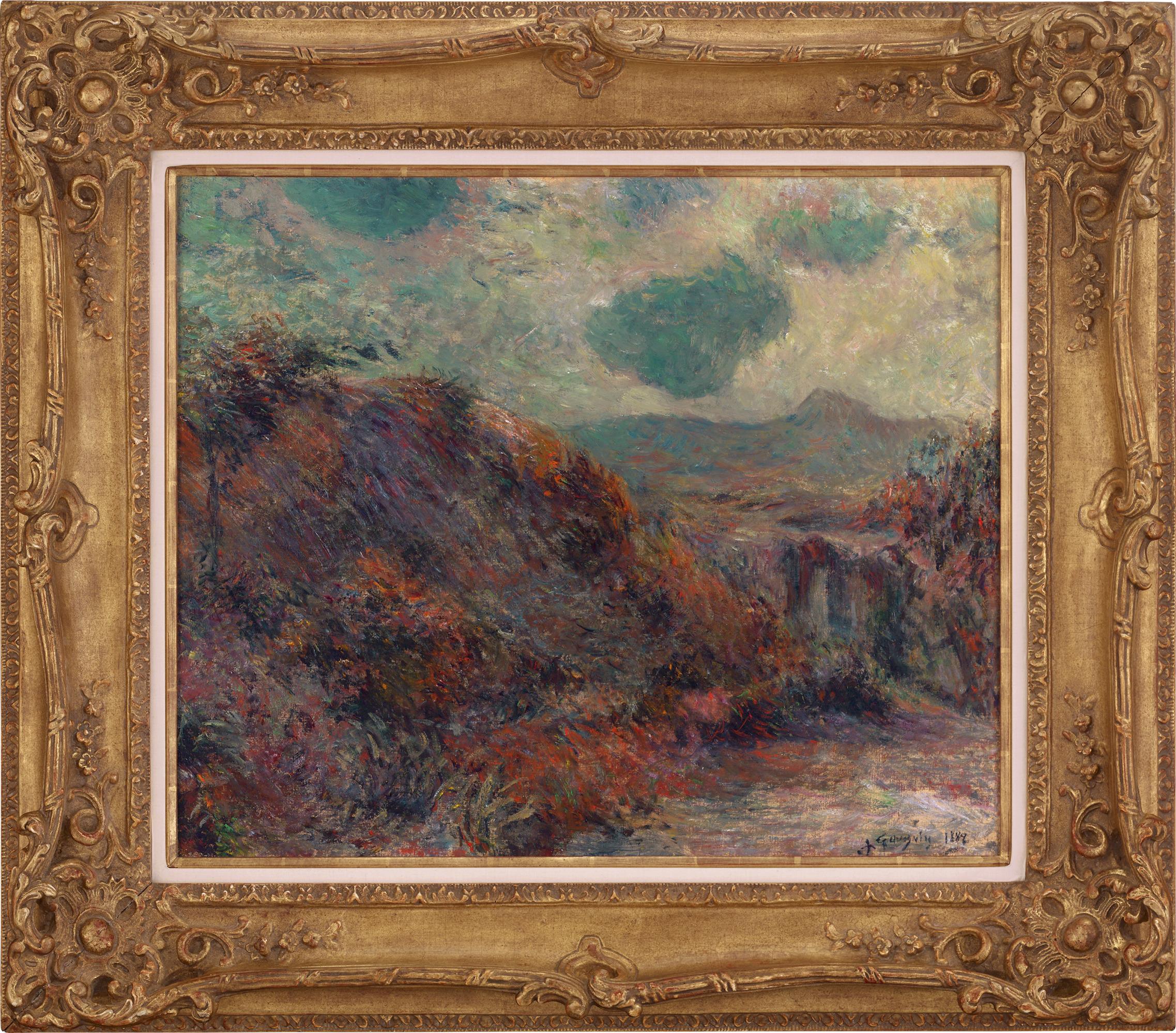 Paysage Montagneux By Paul Gauguin 1