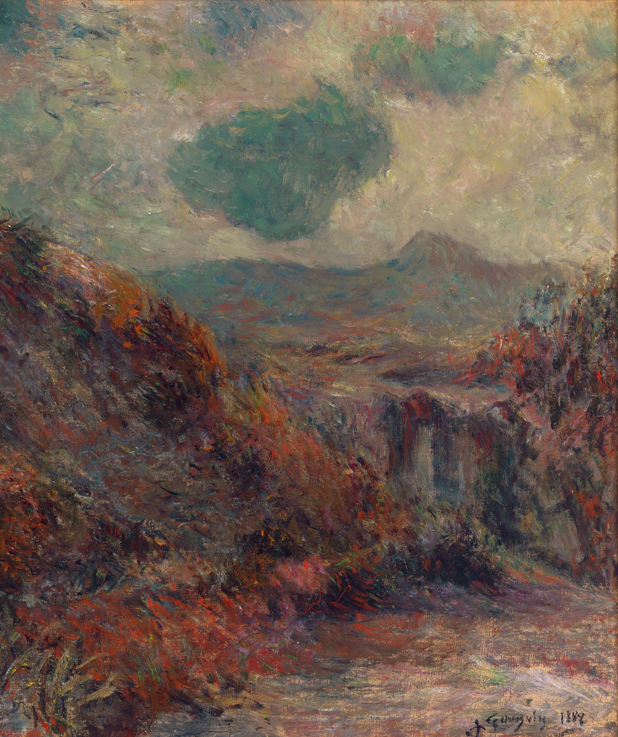 Paysage Montagneux By Paul Gauguin For Sale 3