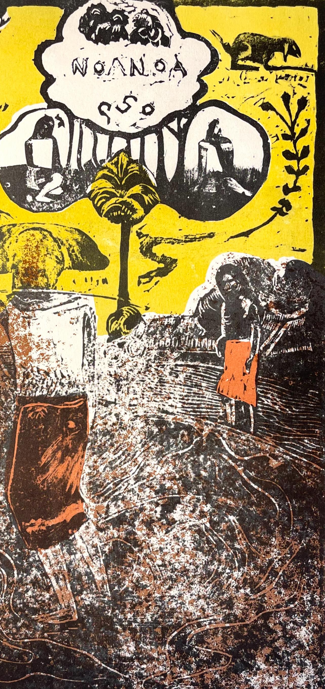 Gauguin, Fragrant, Fragrant (Noa Noa), Gauguin (after) - Black Figurative Print by Paul Gauguin