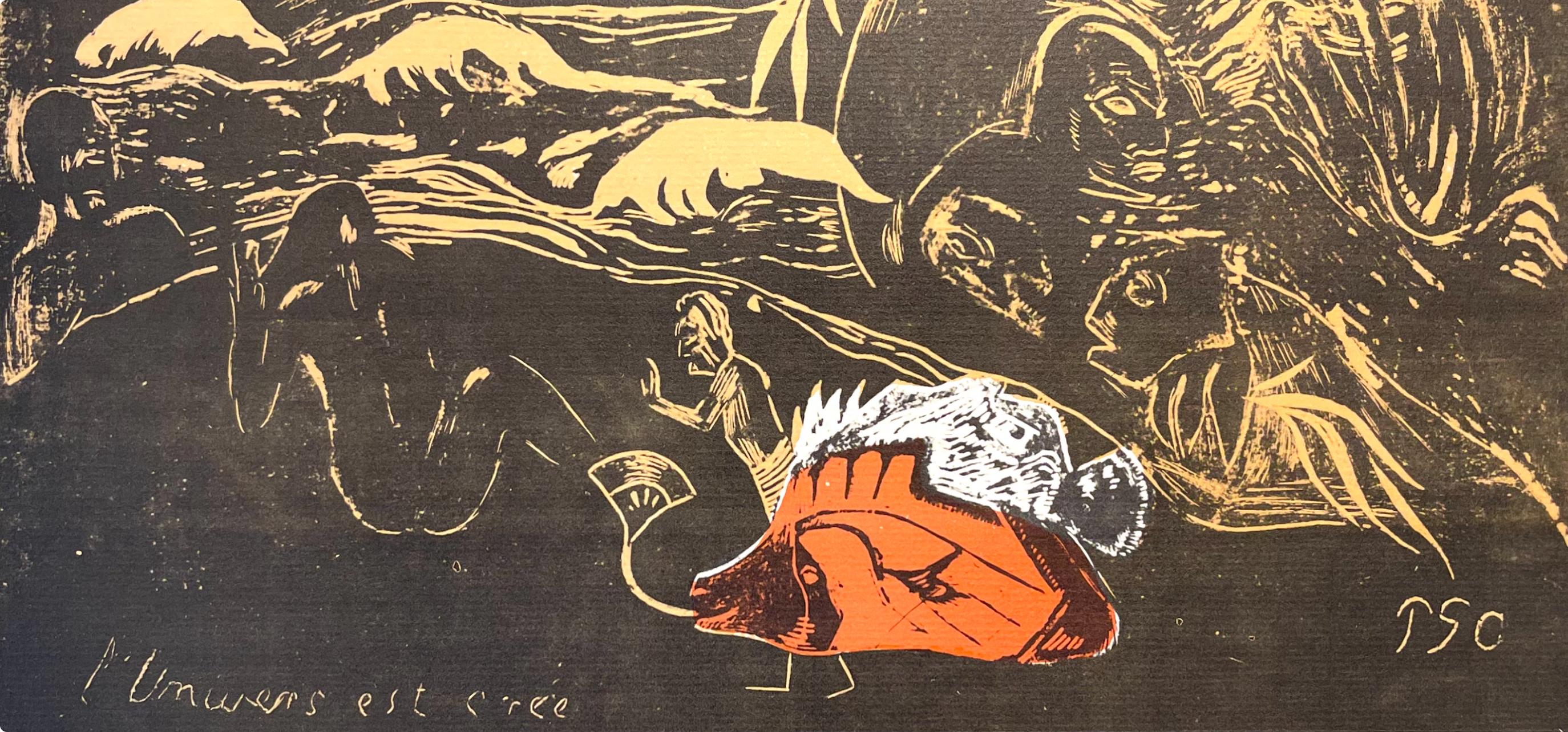 Gauguin, The Creation of the Universe (L'Univers est créé), Gauguin (after) - Print by Paul Gauguin