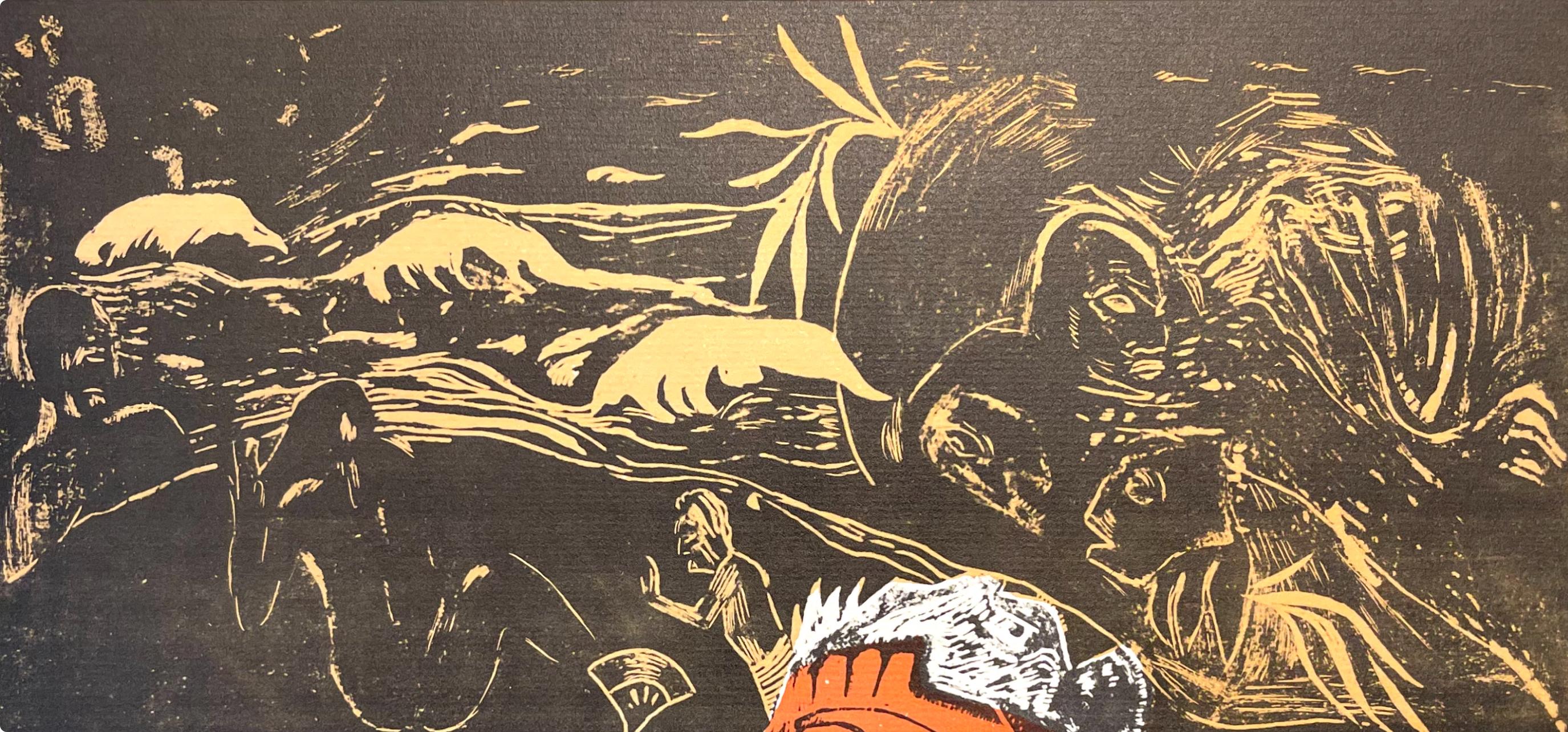 Gauguin, The Creation of the Universe (L'Univers est créé), Gauguin (after) - Post-Impressionist Print by Paul Gauguin