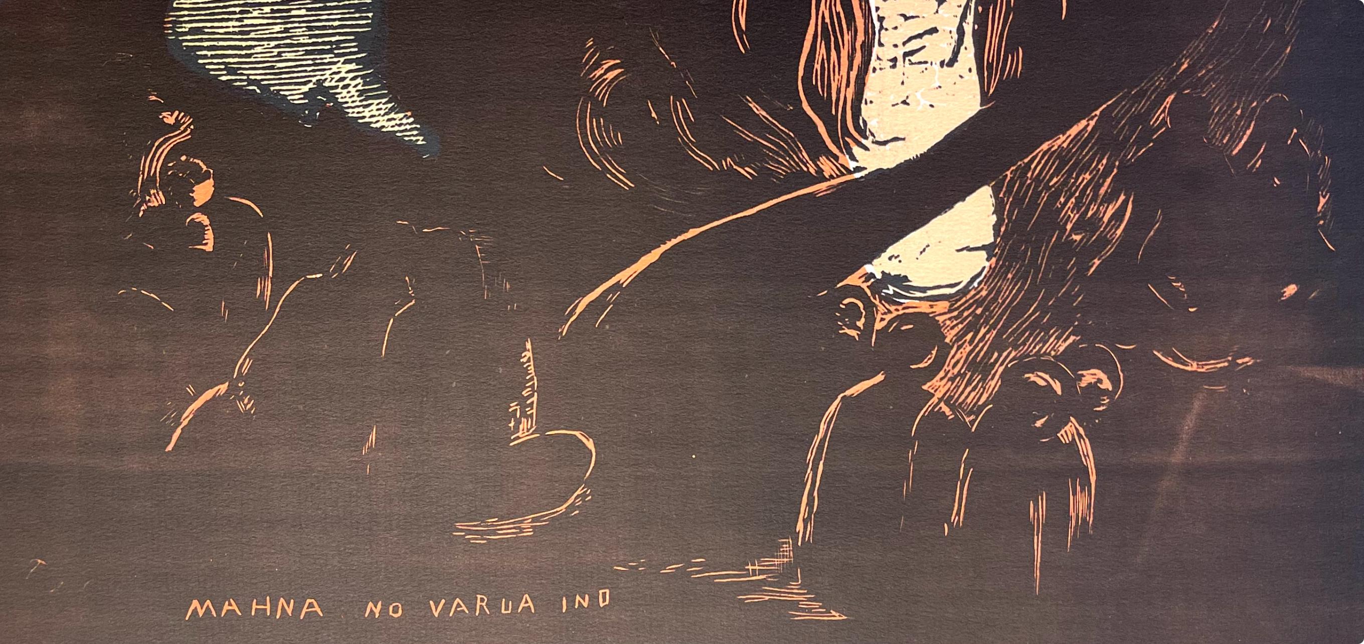 Gauguin, The Devil Speaks (Mahna No Varua Ino), Gauguin (after) - Print by Paul Gauguin
