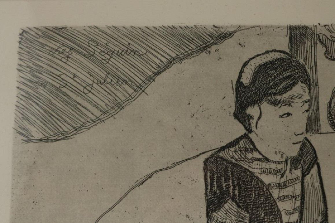 La Femme aux Figues - Print by Paul Gauguin