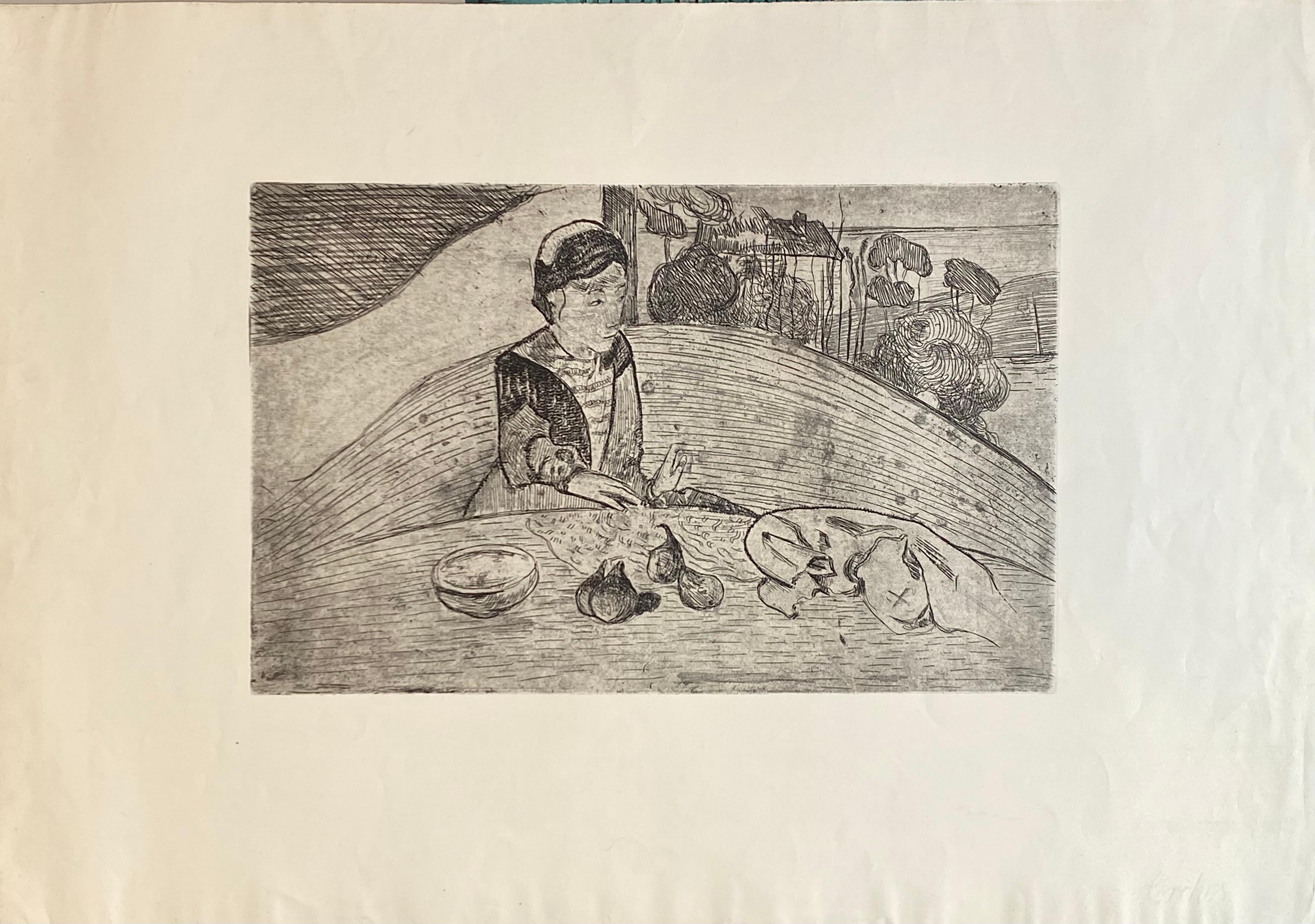 “La Femme aux Figues” - Academic Print by Paul Gauguin