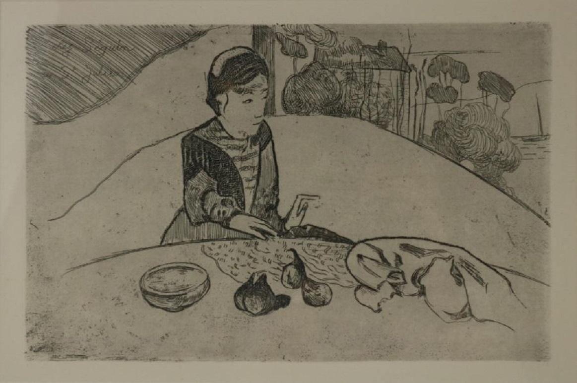 Paul Gauguin Figurative Print - La Femme aux Figues